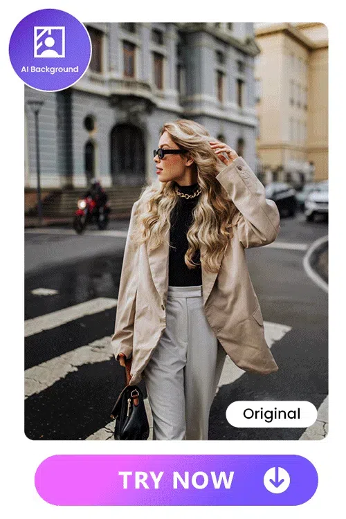 transform a street scene into fairy, marble, sunset, anime, winter and jungle styles with Vivid AI's AI Scene feature